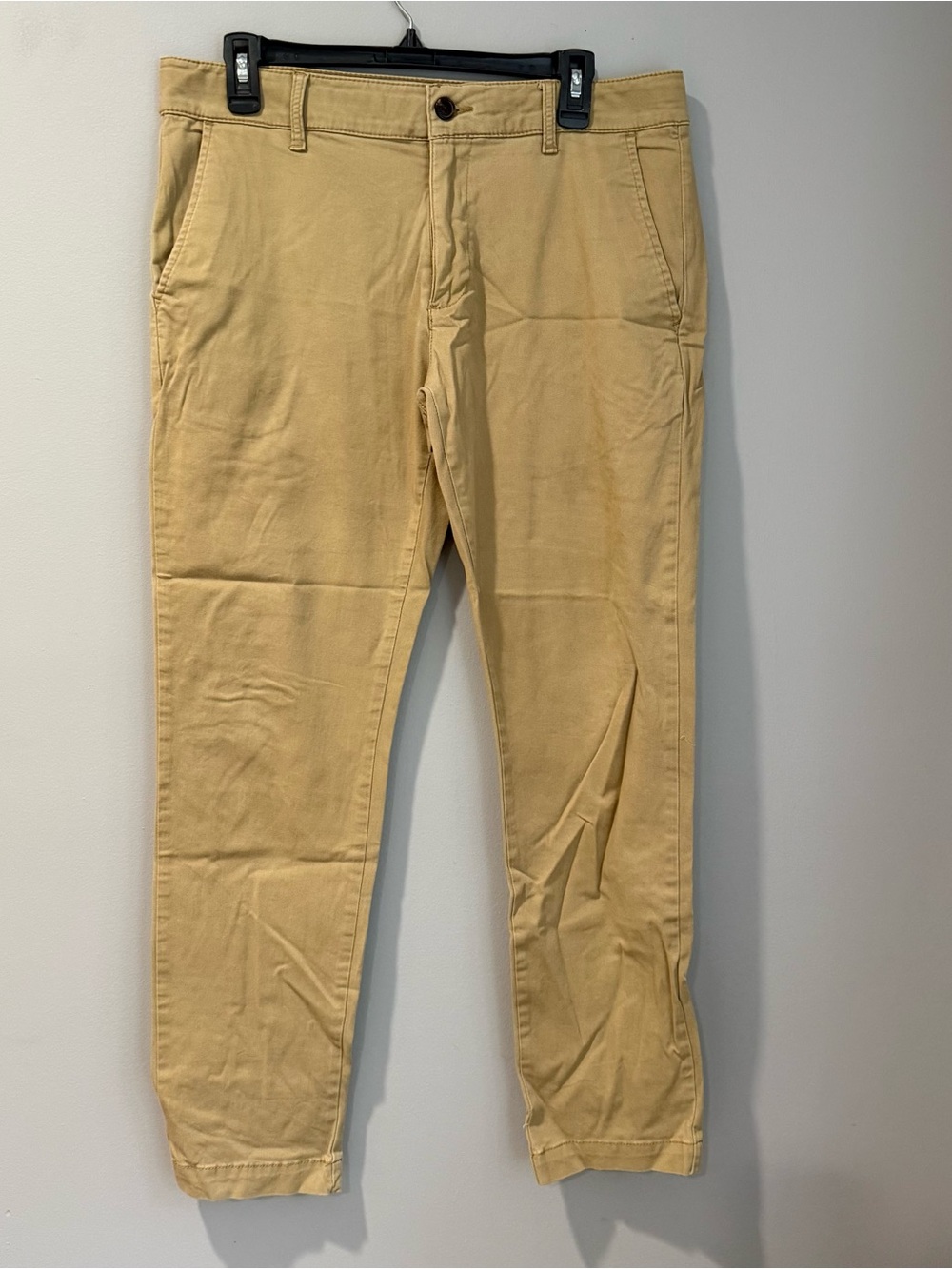 Men’s US Polo Assn Dark Tan Casual Chino Pants